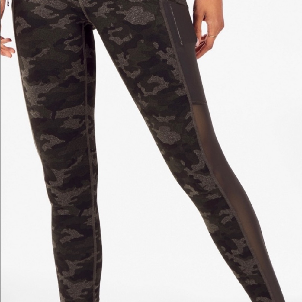 On-the-go High-waisted Mesh Leggings NWOT